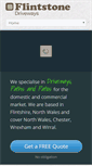 Mobile Screenshot of flintstonedriveways.co.uk